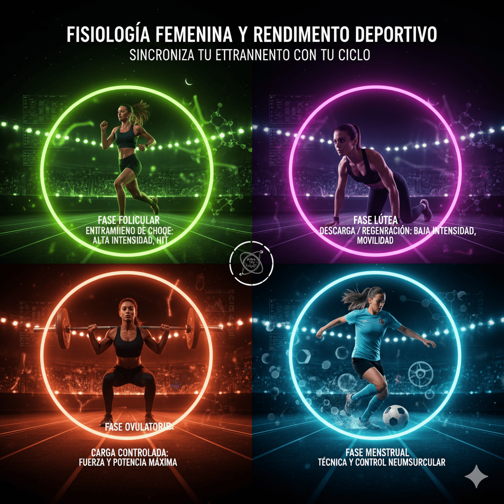 Ciclo menstrual y entrenamiento femenino
